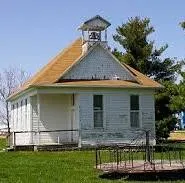 one room wood school house