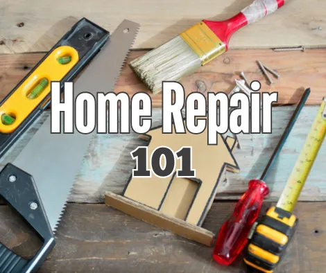 table with various tools