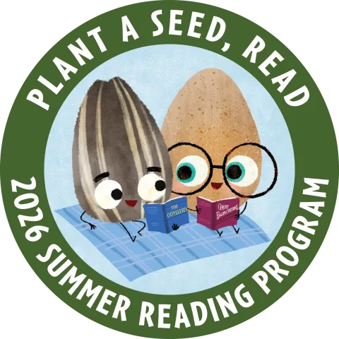 good egg and bad seed characters reading books