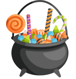 Halloween candy bucket