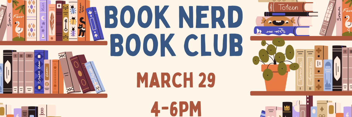 program text with bookshelves