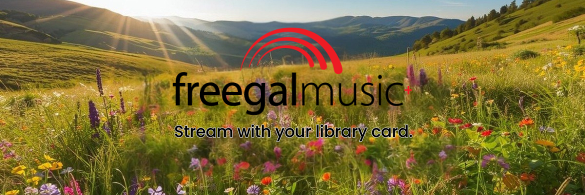 Freegal Music stream with your library card
