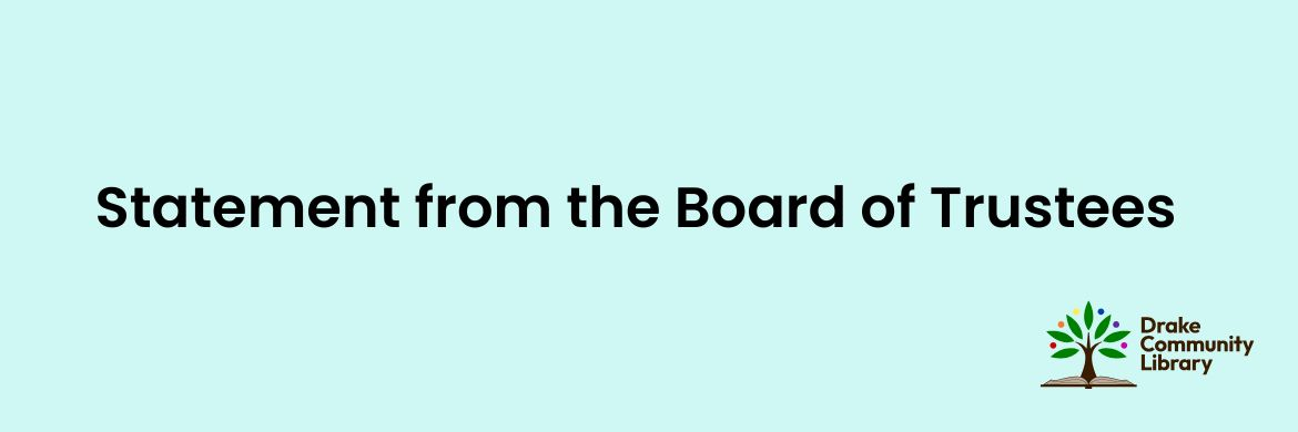 Statement from the Library Board of Trustees on the Local History Archive